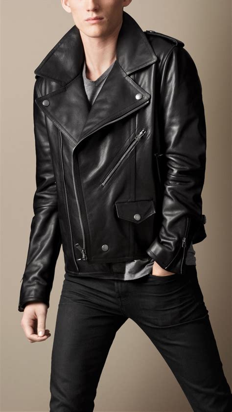 burberry biker jacket|burberry brit jacket men's.